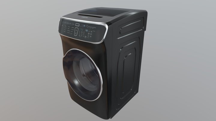 Samsung Washing Machine 3D Model