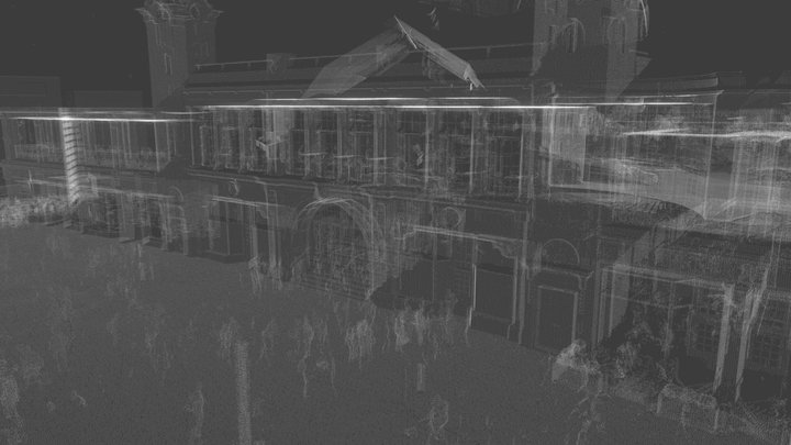 Spanish City cloud 3D Model