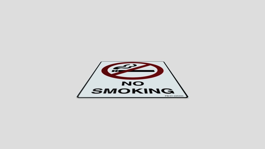 Sign No Smoking