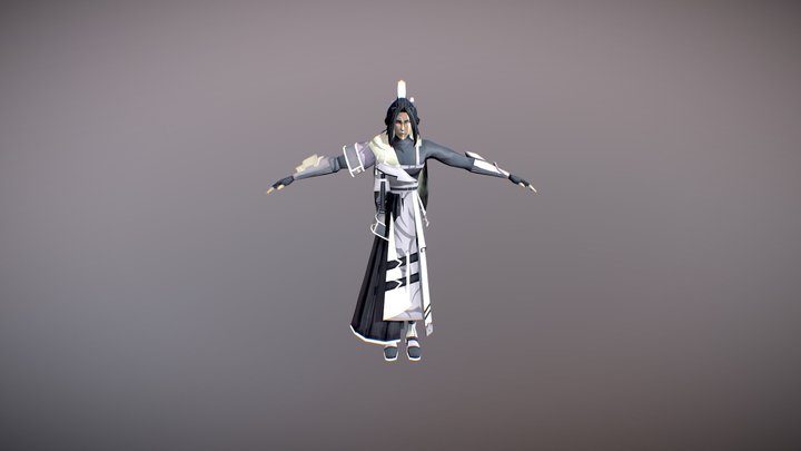 Hua Rong- Water Margin: Voyager 3D Model