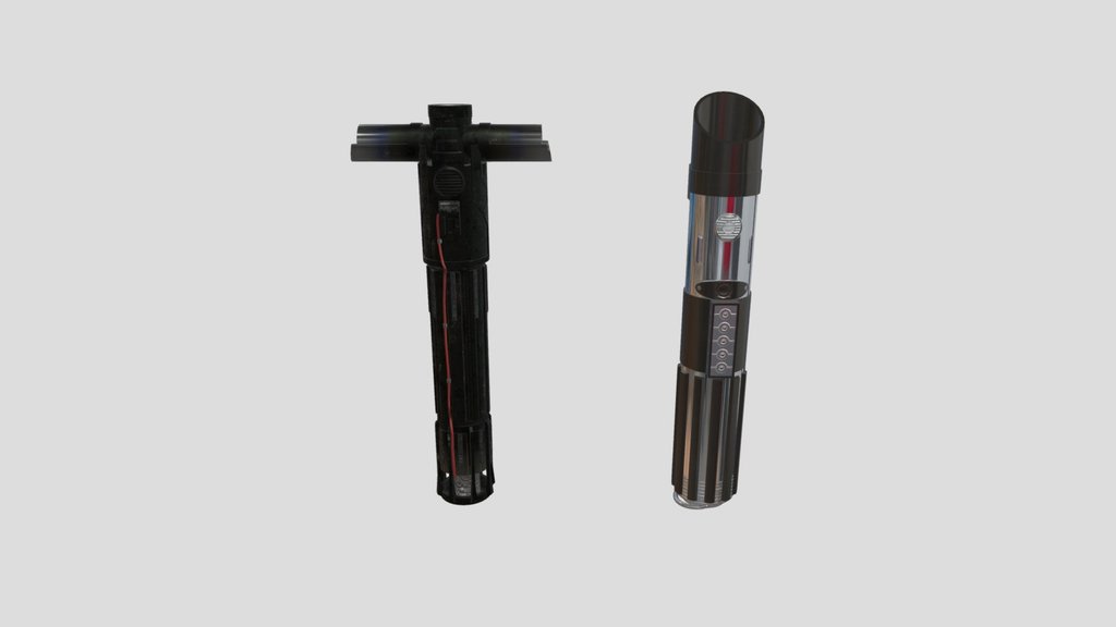Lightsabers (Kylo Ren & Darth Vader)