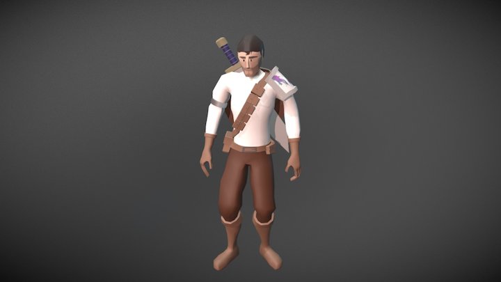 Level 1 Adventurer 3D Model