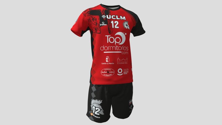 BM POZUELO 22/23 - Equipacion 1 3D Model