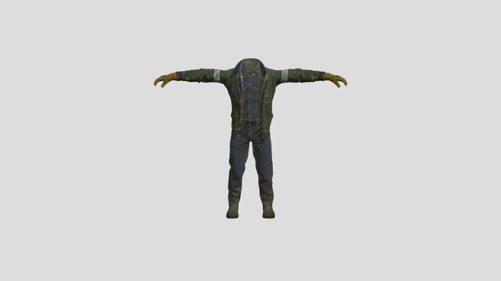 Corpse 3D Model