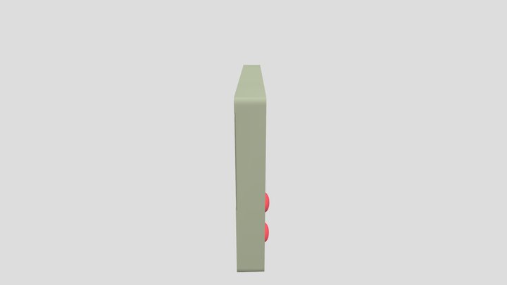 HW detalization model 3 XYZ school 3D Model