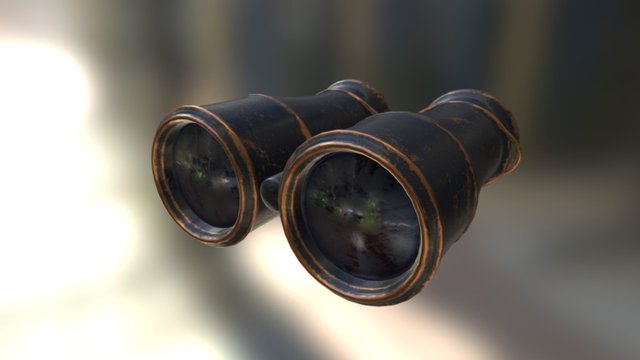 Binoculars 3D Model
