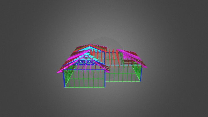 2717-Roof 3D Model