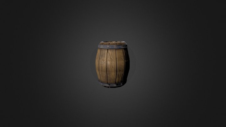 Barrel 3D Model