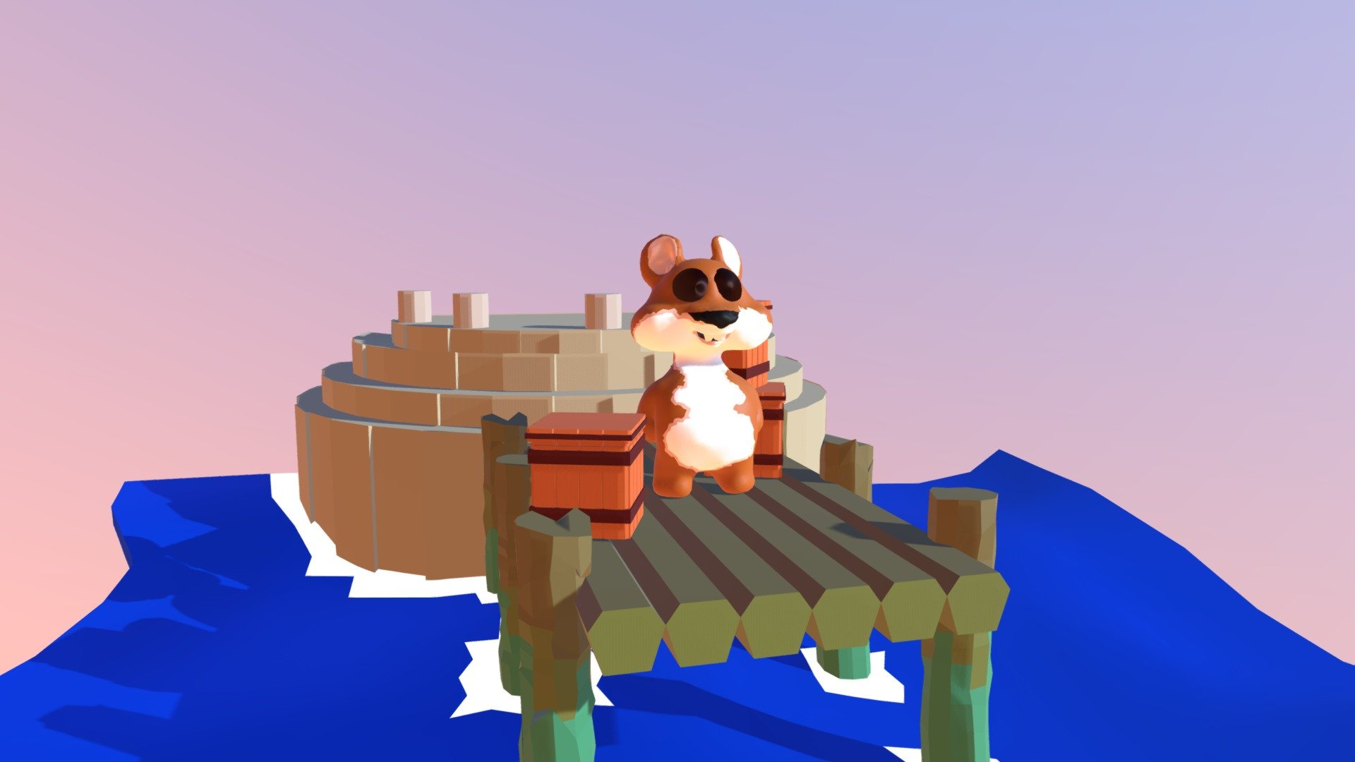 The hamster
