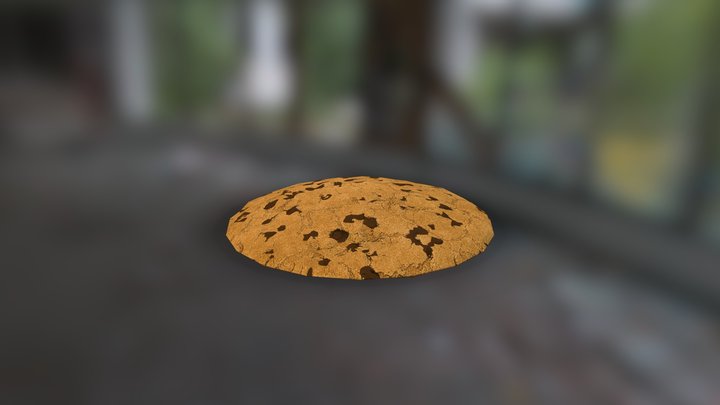 A Simple Cookie 3D Model