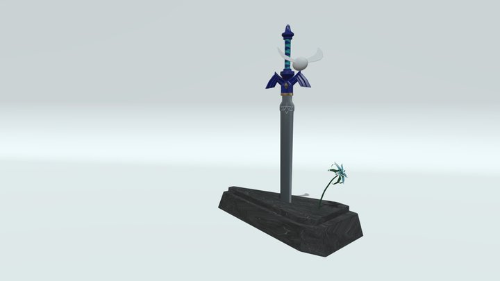 Master Sword 3D Model