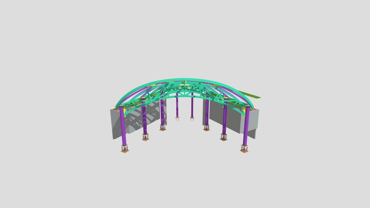 Nassau Park Amphitheater 3D Model