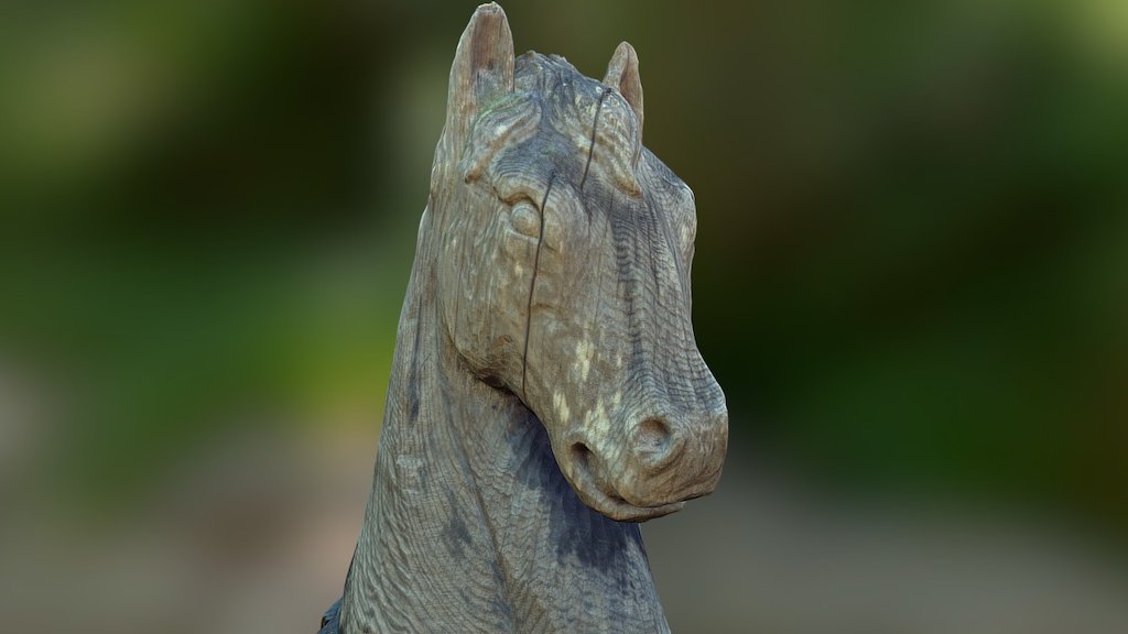 Wood Carving - Horse
