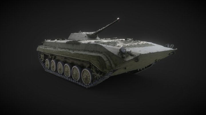 Russian BTR Photogrammetry 3d model 3D Model