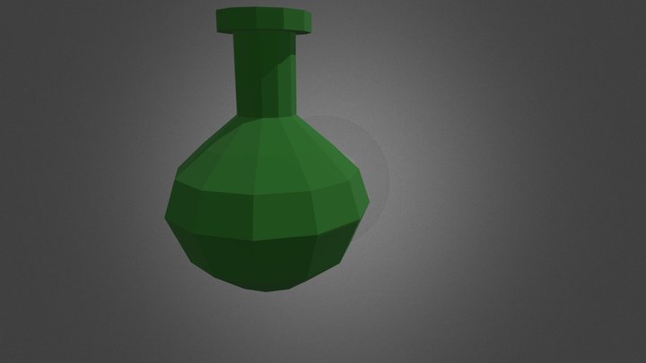 Bottle LOW POLY