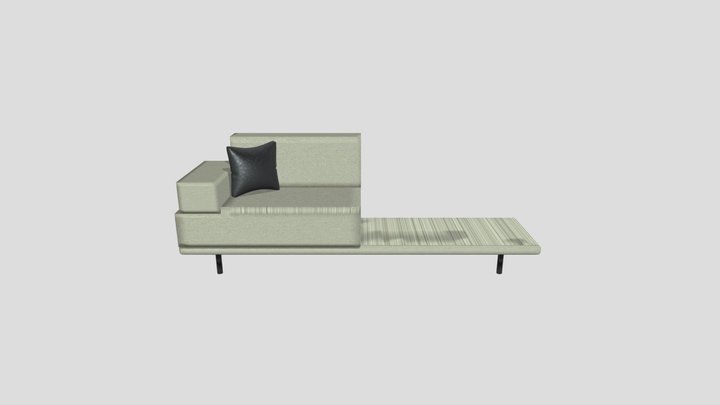 Couch Model 3D Model