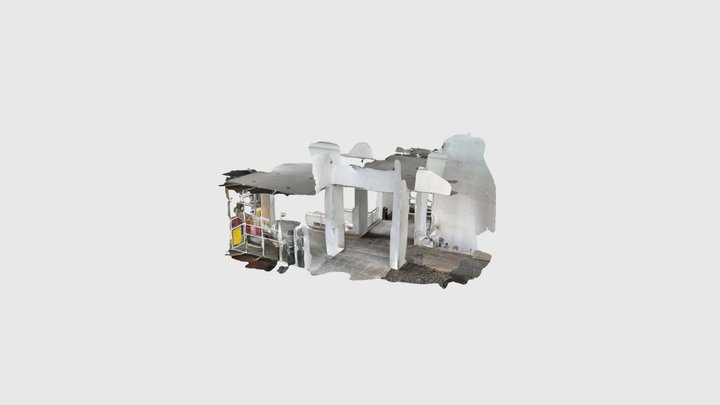 Museum Angewandte Kunst Eingang Nahe 3D Model