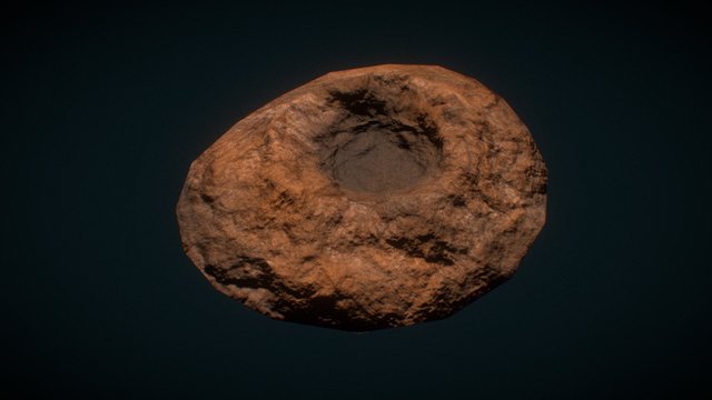 Crater 3D Model