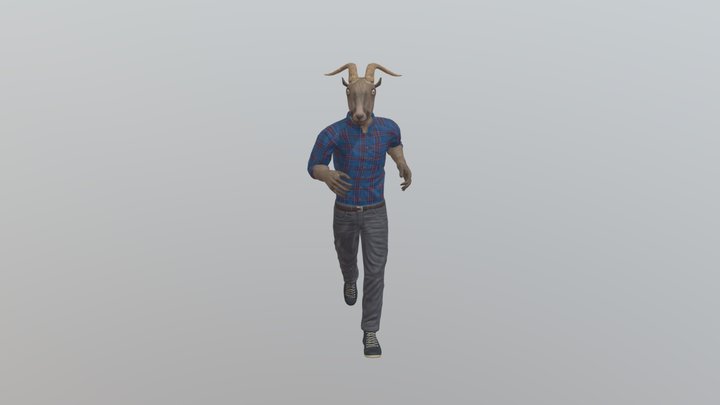Mister Goat 3D Model