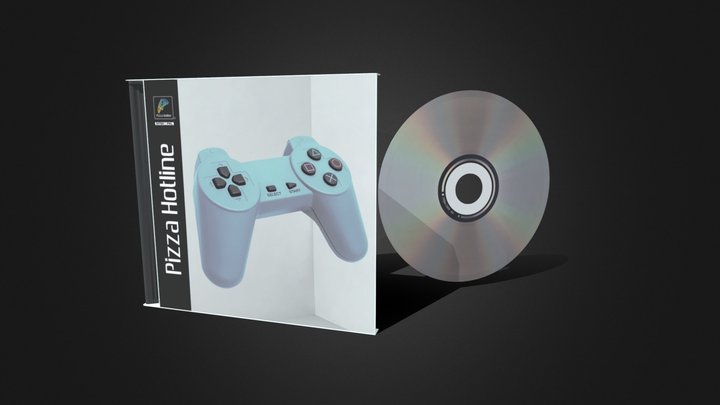 CD With Jewel Case 3D Model