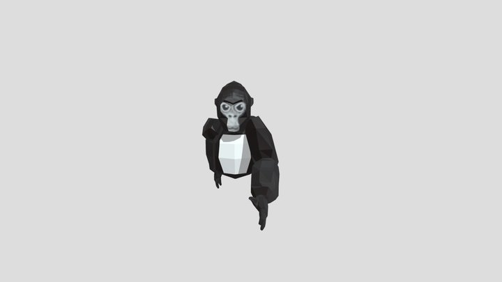 Regular_monkey_gtag 3D Model