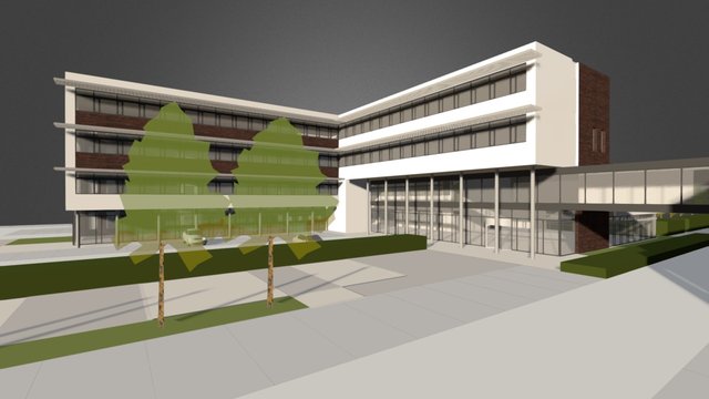 Company HQ design, the Netherlands 3D Model