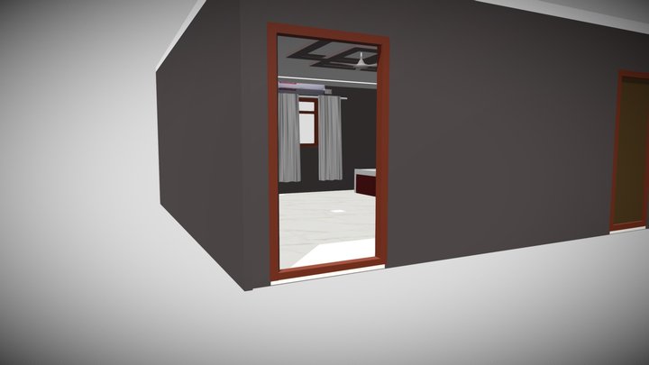 Simple room design 3D Model