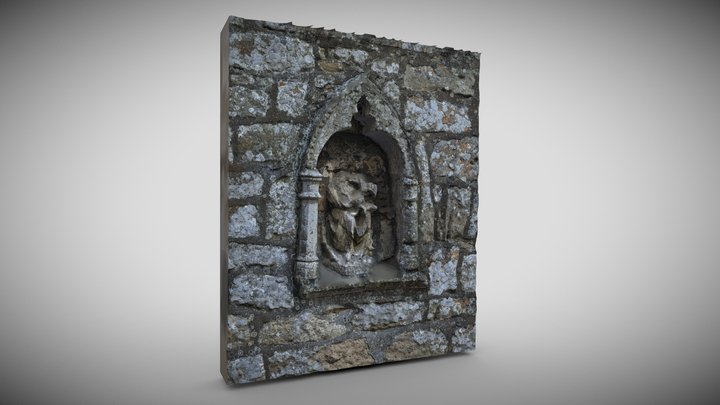 Medieval Sculpture, Appleton le Street, Yorks 3D Model
