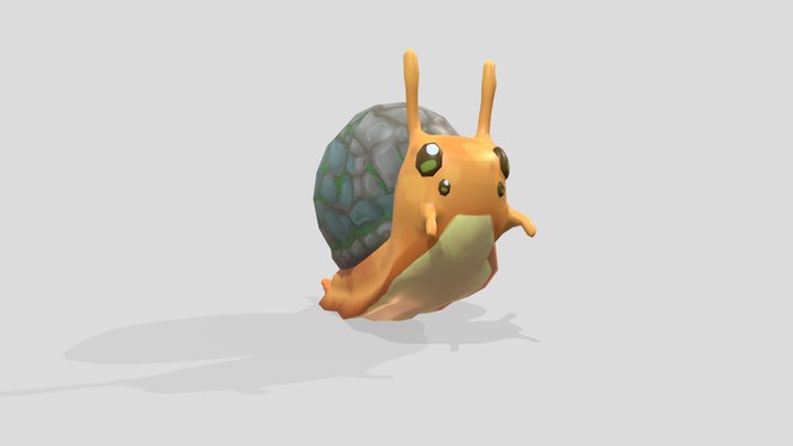 Brewer- Stealth Critter Tier 2- Snail 3D Model