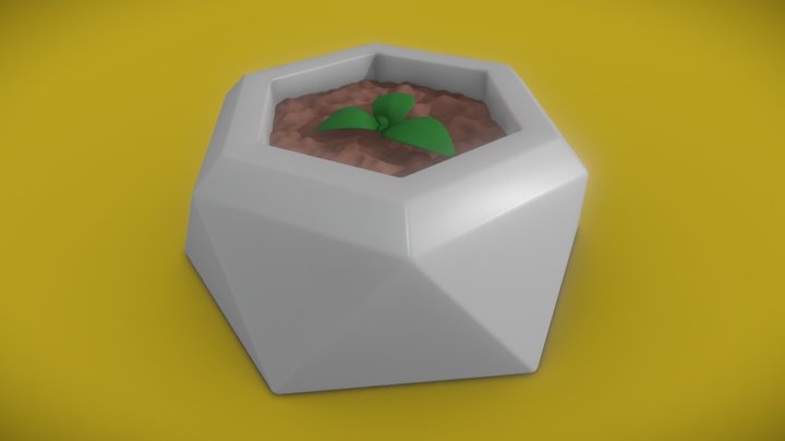 Flowerpot 3D Model