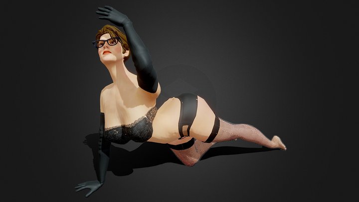 miss teacher 3D Model