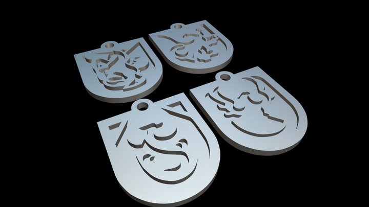 BTCS logo 3D Model