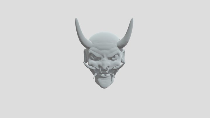Oni Head (WIP) 3D Model