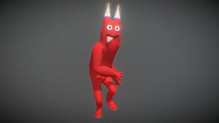 Banban Official Dance - Garten of Banban 83 3D Model