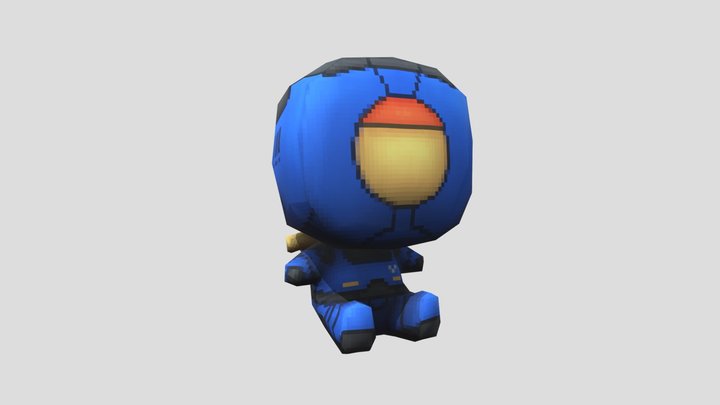 v1 Plush 3D Model