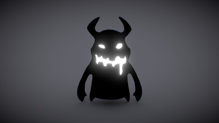 Big Shadow Monster 3D Model