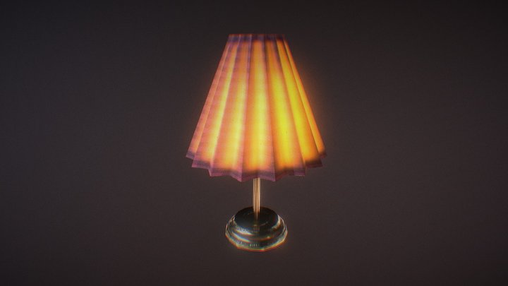 Table Lamp | Low Poly | Game Ready