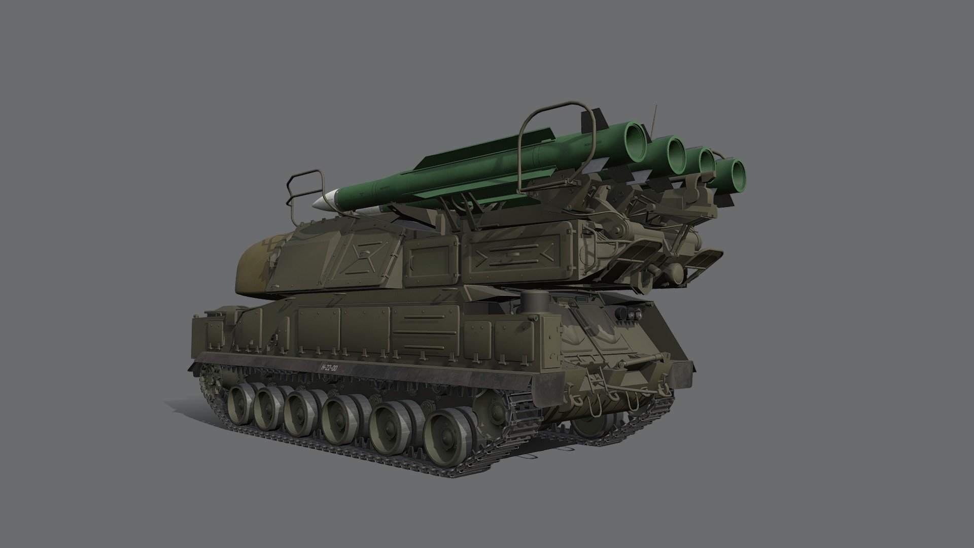 Buk M1 SA-11 Gadfly missile systems - Buy Royalty Free 3D model by Tim ...