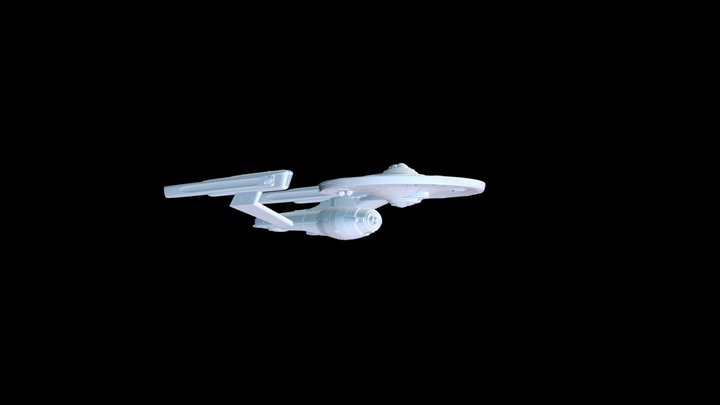 Ontario-Class Starship 3D Model