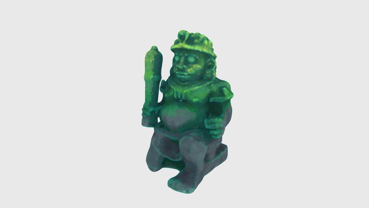 Buto Statue 3D Model