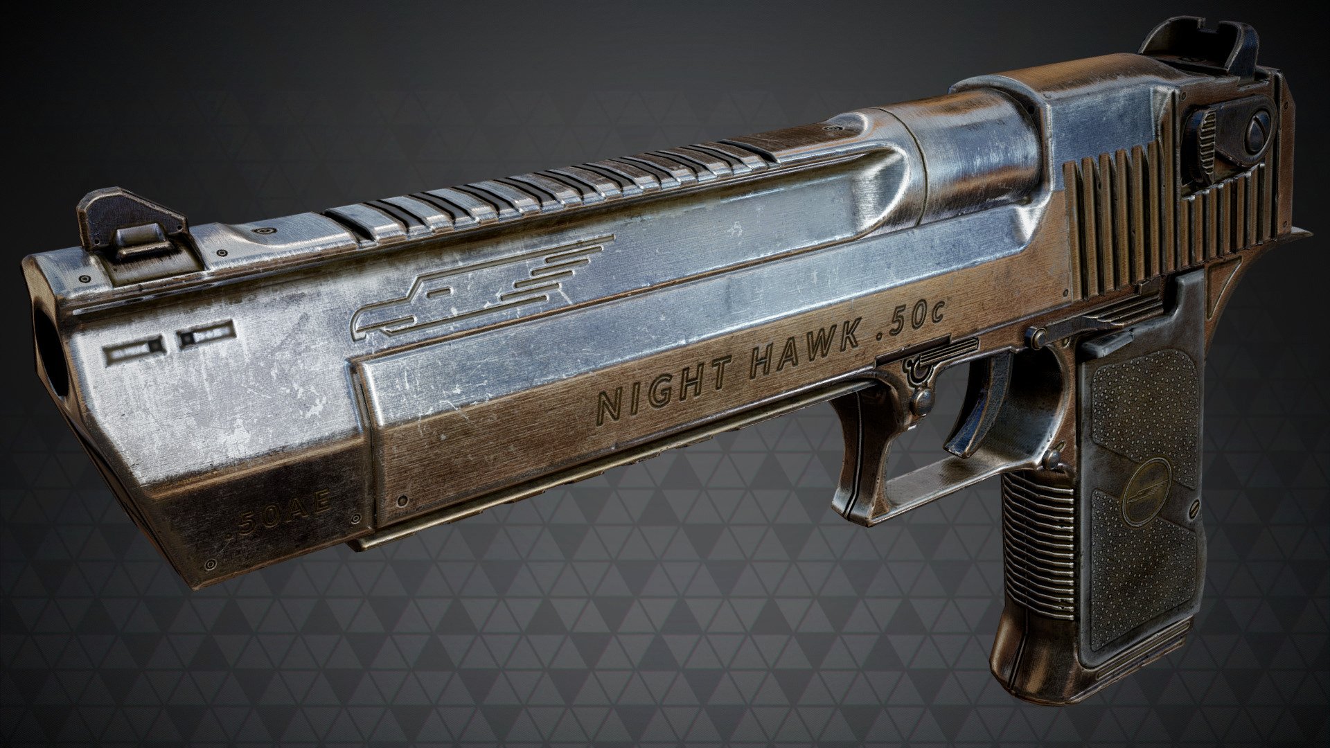 CS20 NIGHT HAWK .50c 3D model by Azure Midsummer (millenia3d