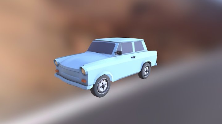 Trabant WIP 3D Model