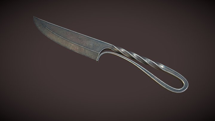 Viking Knife (free) 3D Model
