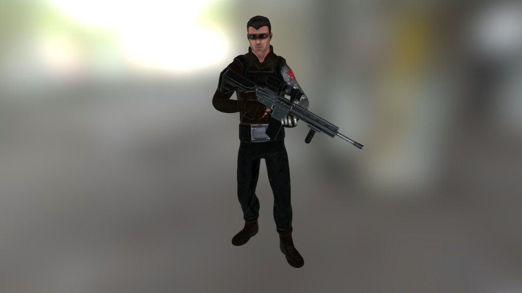 Winter Soldier - 3D model by fredsais [c99b9cf] - Sketchfab