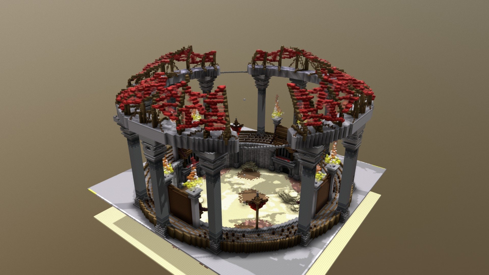 Drop Down PvP Map