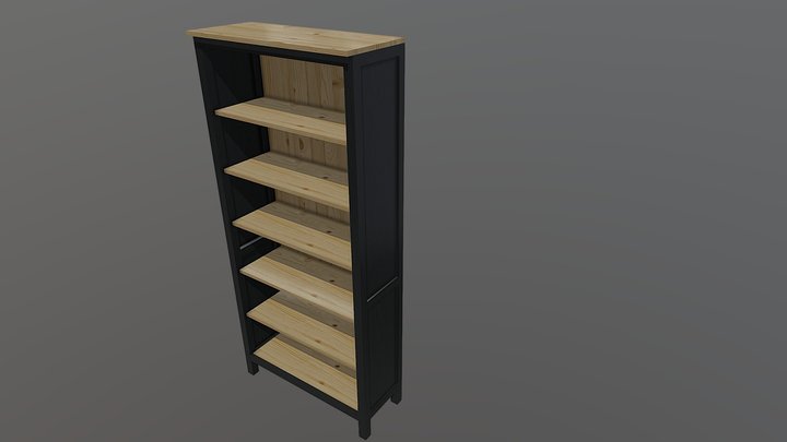 BOOKCASE_704.522 3D Model