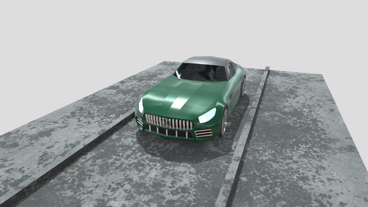 Mercedes_AMG_GTR 3D Model