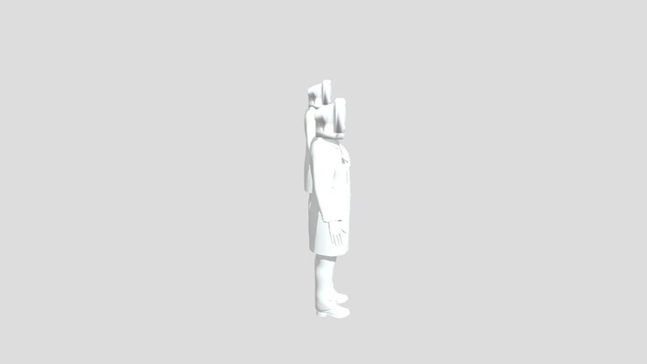 tv_man_pack 3D Model