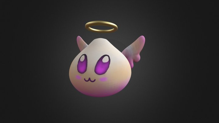 cute fantasy angel 3D Model