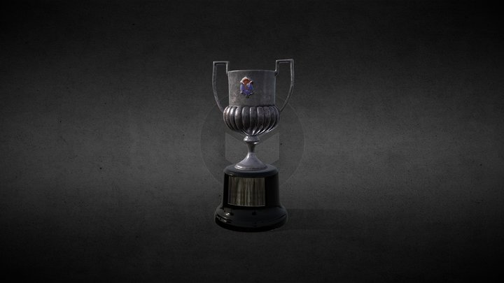 Reproducció de la Copa del Rei (1983) 3D Model